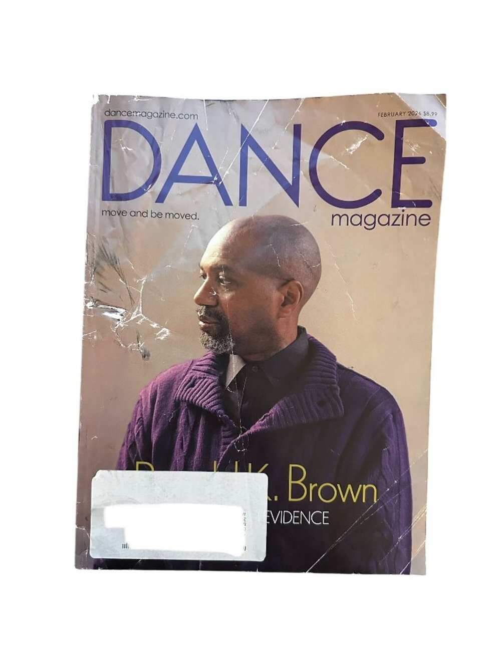 Dance Magazine February 2026 Ronald K Brown